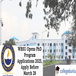 WBSU Opens PhD Program Applications 2025, Apply Before March 28!